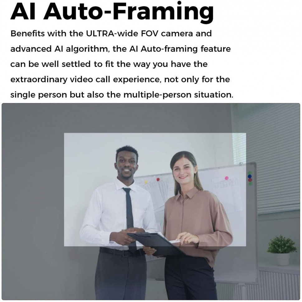 Умная веб-камера OBSBOT Meet-4K (OBSBOT-MEET4K)