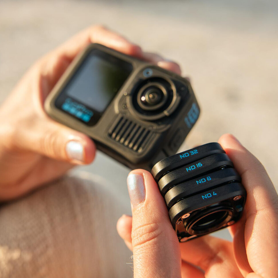 Набор фильтров GoPro ND8, ND16, ND32 для HERO 13 (AENDF-001)