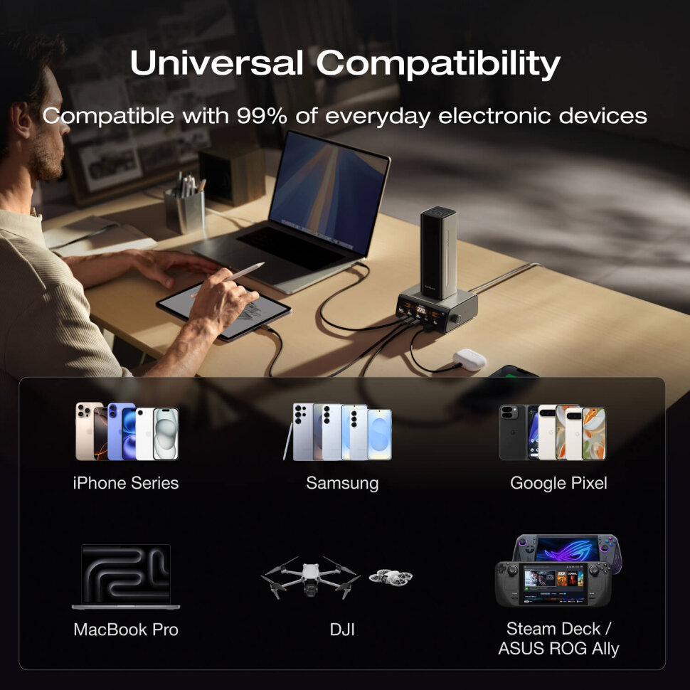 Павербанк EcoFlow RAPID Pro (27650 мА·ч, 300 Вт) (EF-RAPIDPRO27K-EU)