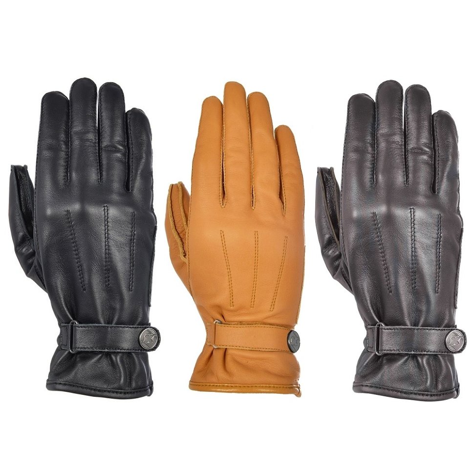 Мотоперчатки шкіряні Oxford Radley WS Gloves Black