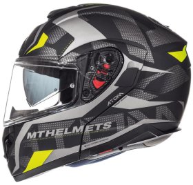 Мотошлем MT Helmets Atom SV Divergence Matt Grey