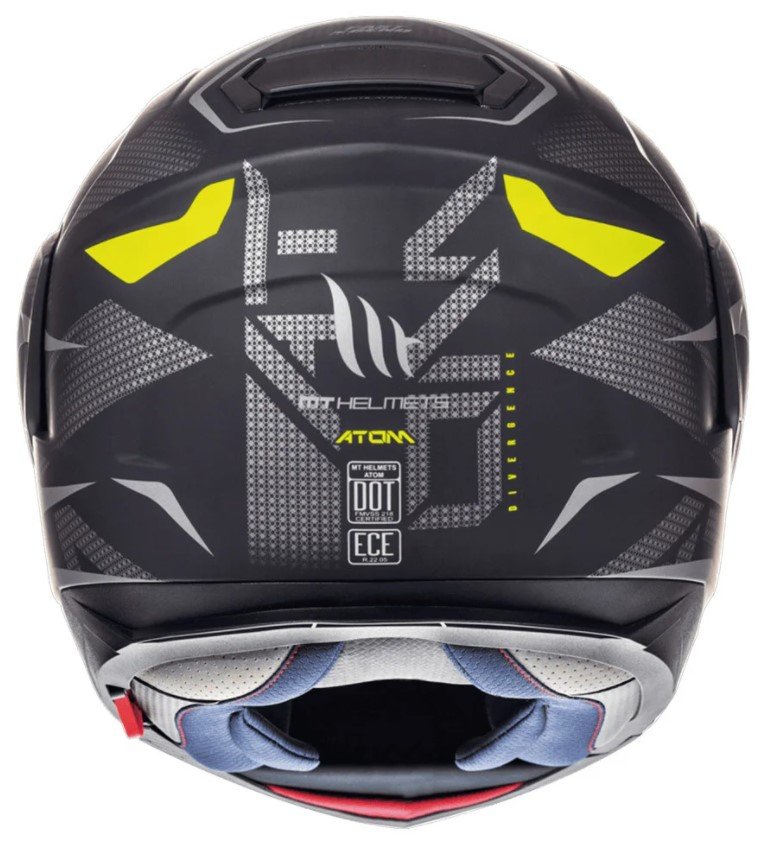 Мотошлем MT Helmets Atom SV Divergence Matt Grey