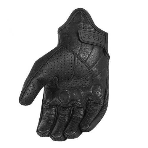 Мотоперчатки чоловічі MJ Moto Perforated Black