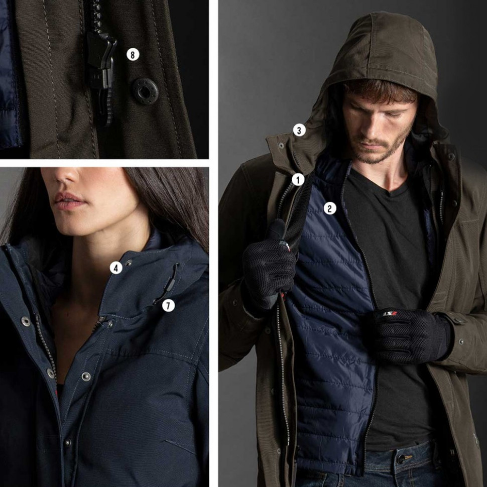 Мотокуртка LS2 Rambla Man Jacket Blue