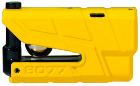 Мотозамок с сигнализацией и цепью ABUS 8077/12KS120 Granit Detecto Yellow (190056)