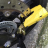 Мотозамок з сигналізацією і ланцюгом ABUS 8077 /12KS120 Granit Detecto Yellow (190056)